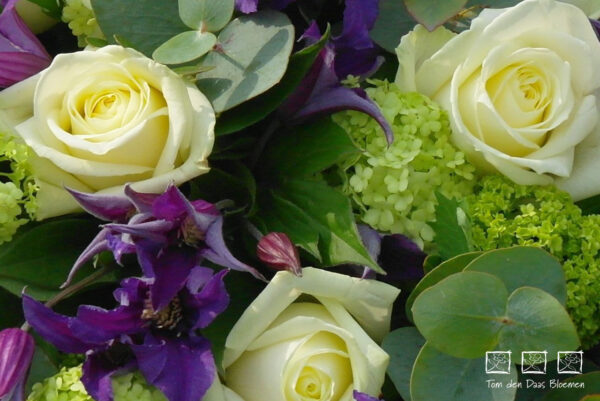 Nr.07 Biedermeijer Wit & Blauw - Afbeelding 2