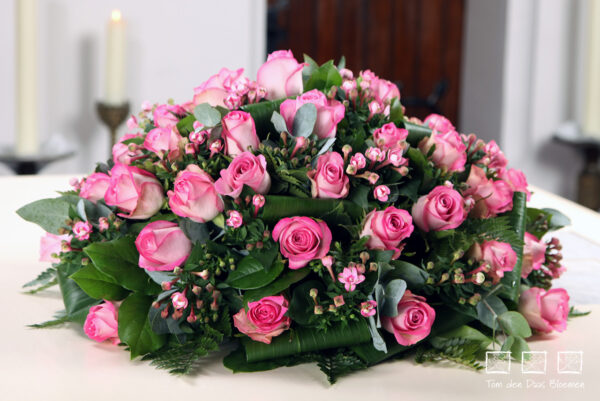 Nr.08 Biedermeijer Roze Roos