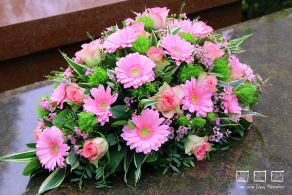 Nr.12 Druppel Arrangement Roze Tinten